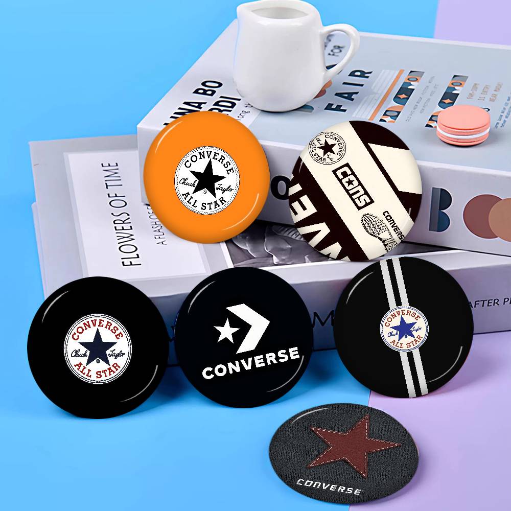 Embroidery Converse - C-CONVERSE Fashion Soft Button Pin Round