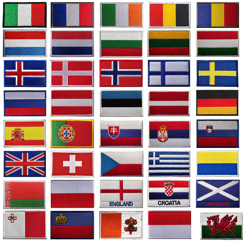 Southeast Asian Flag Embroider - Embroidery In Indonesia recension och pris