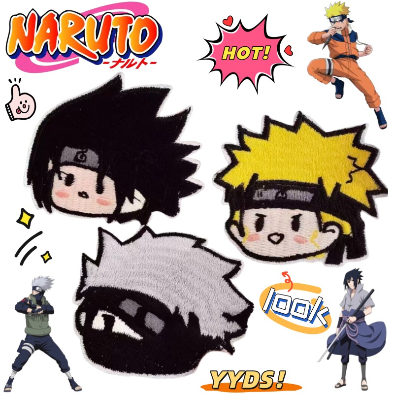 NARUTO Uzumaki Naruto Uchiha S - Embroidery Hat Machine recension och pris