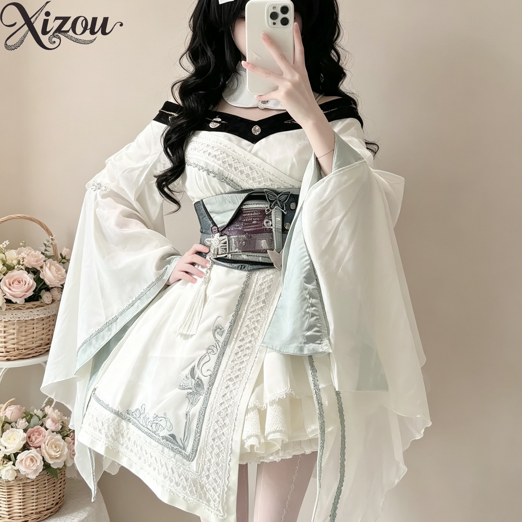 Chinese Style Gothic Lolita OP - Embroidery Gothic recension och pris