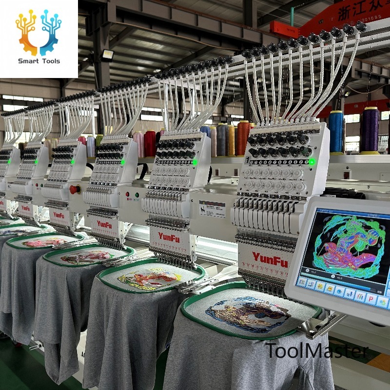 [2026] YUNFU High-Speed 6-Head - Embroidery Machine recension och pris