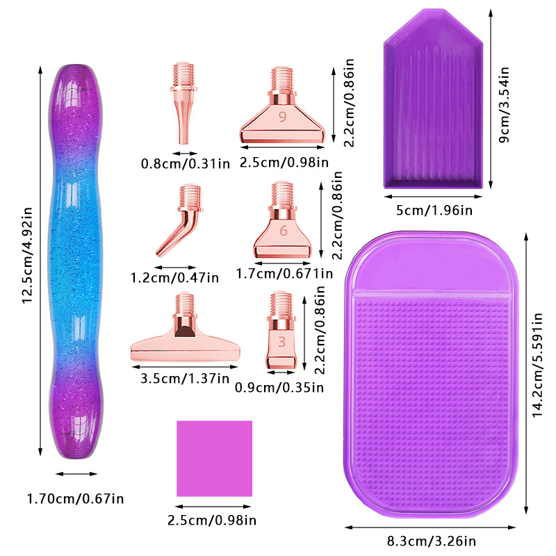 Diamond Painting New Resin Dot - Embroidery Tools recension och pris