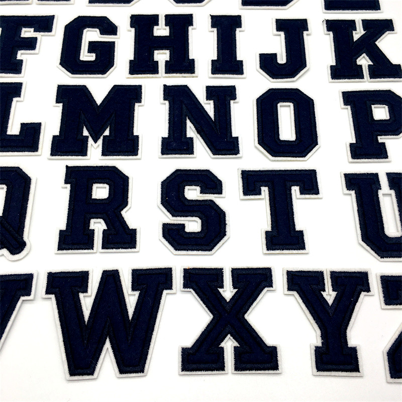 Navy Blue Letters Embroidery P - Embroidery Converse recension och pris