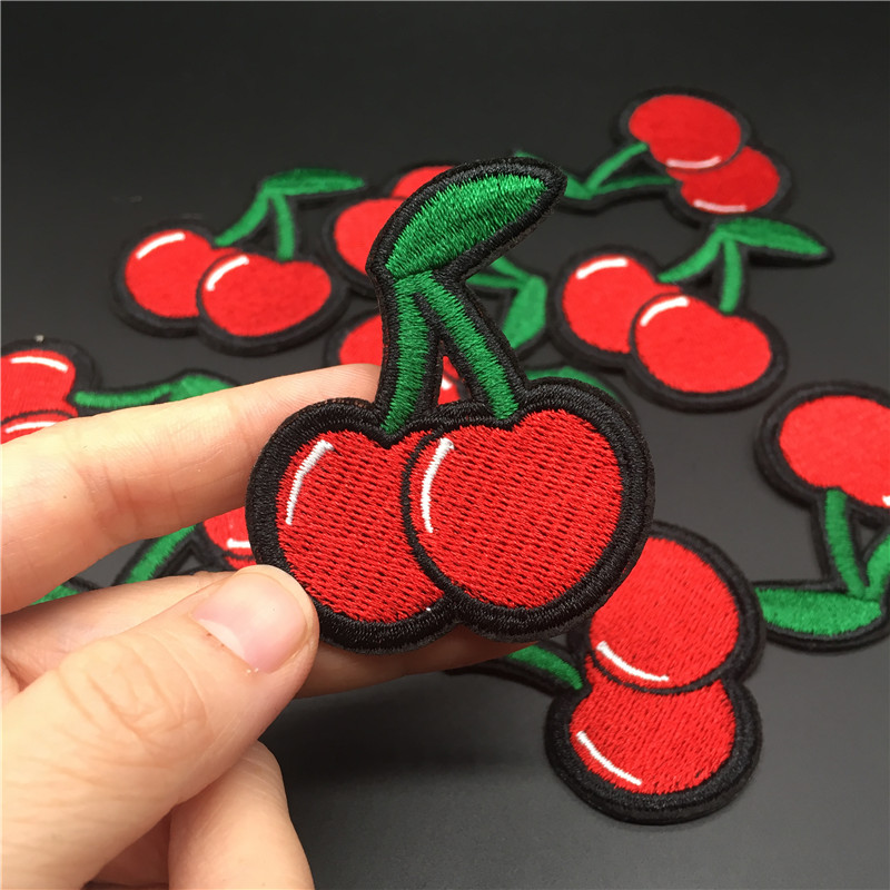 Cherry Fruit Cute Clothing Pat - Embroidery Converse recension och pris