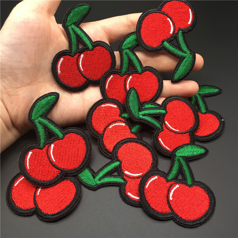 Cherry Fruit Cute Clothing Pat - Embroidery Converse recension och pris