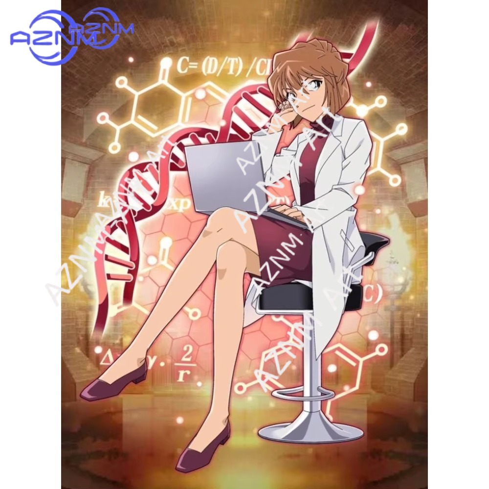 1pc Detective Conan Diamond Pa - Embroidery Painting recension och pris