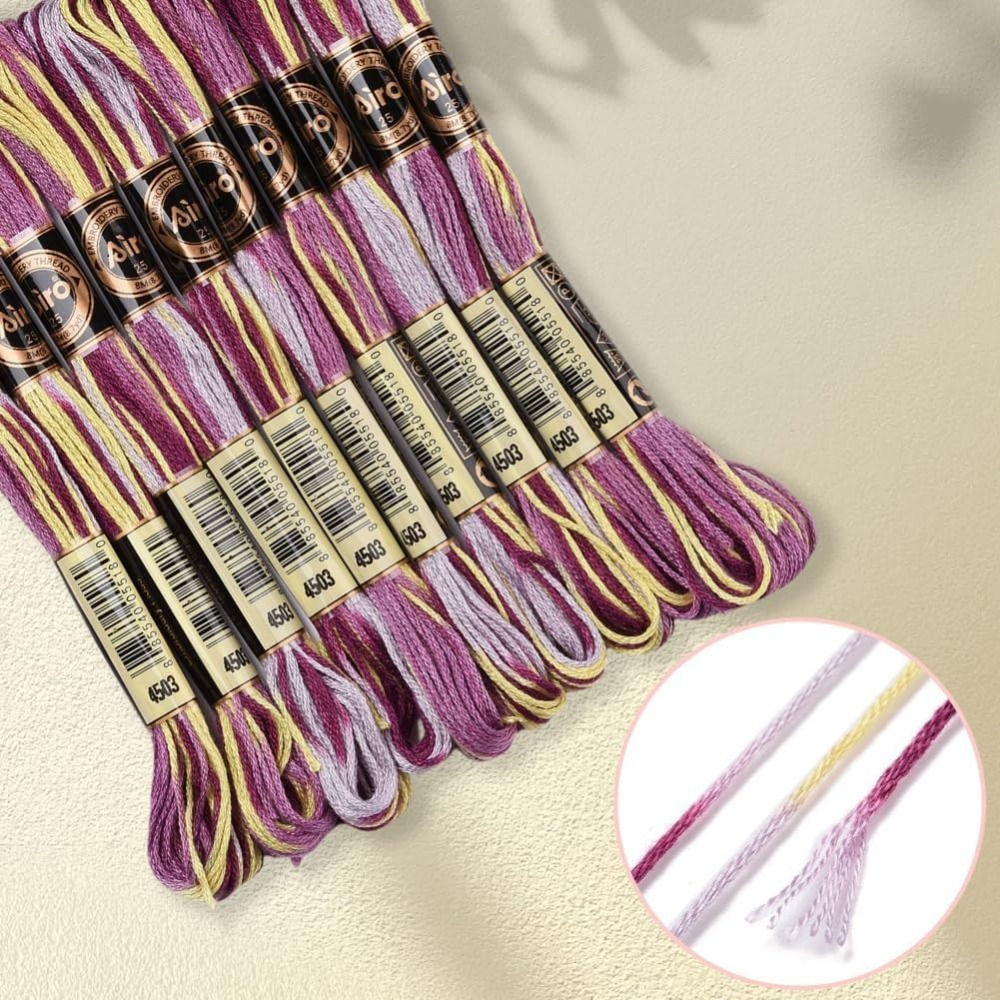 6 Strands Purple Variegated Em - Embroidery Gradient recension och pris