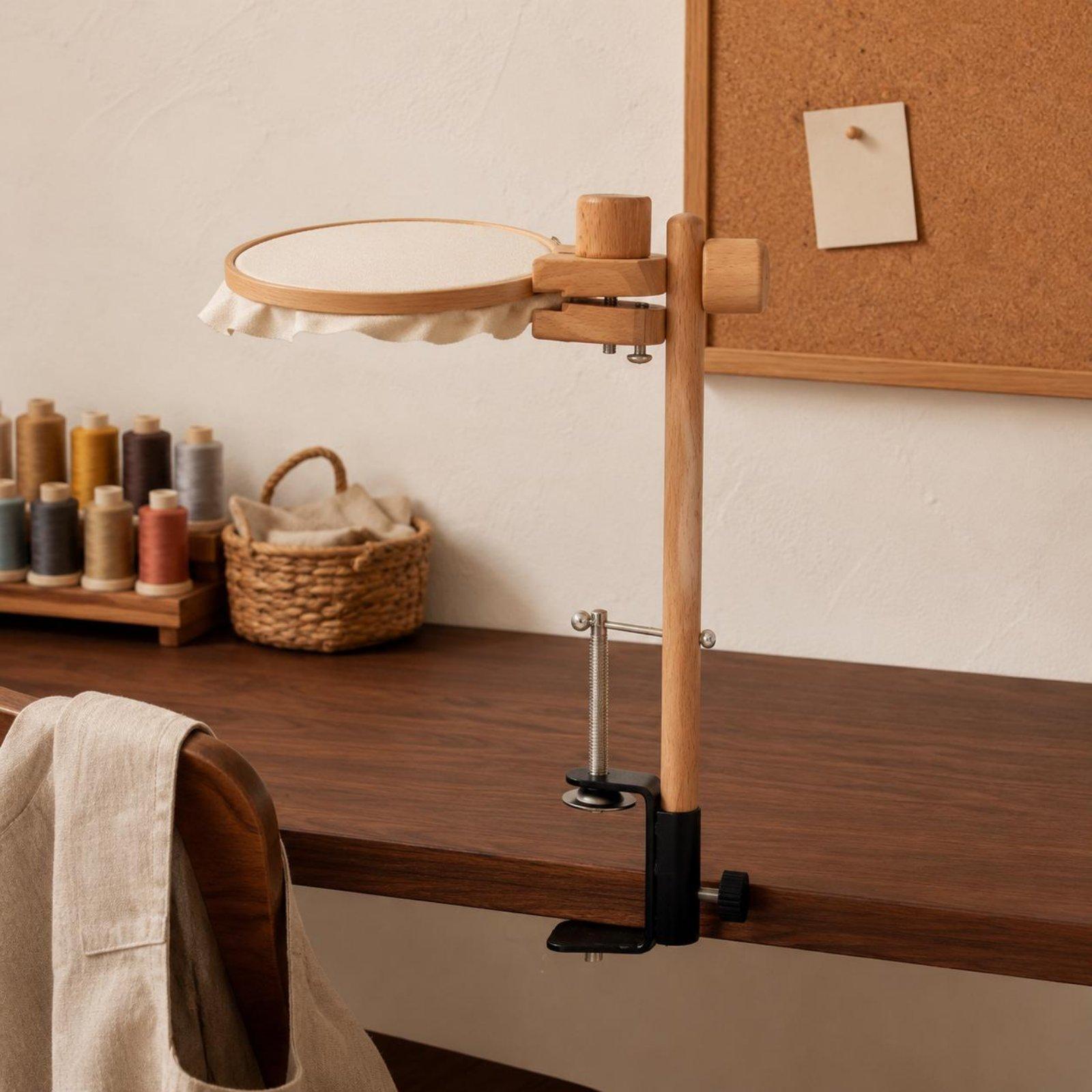 Beech Wood Table Clamp Embroid - Embroidery Hoop recension och pris