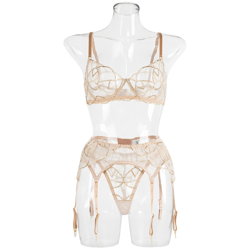 Sexy Lingerie Pack Women Women - Embroidery Underwear recension och pris