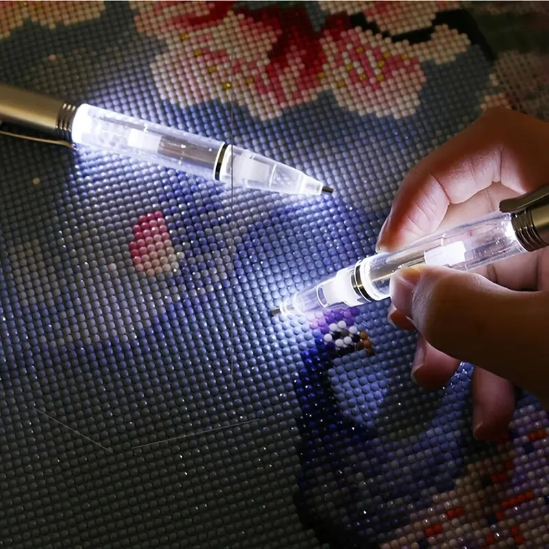 LED Light Diamond Painting Pen - Embroidery Painting recension och pris