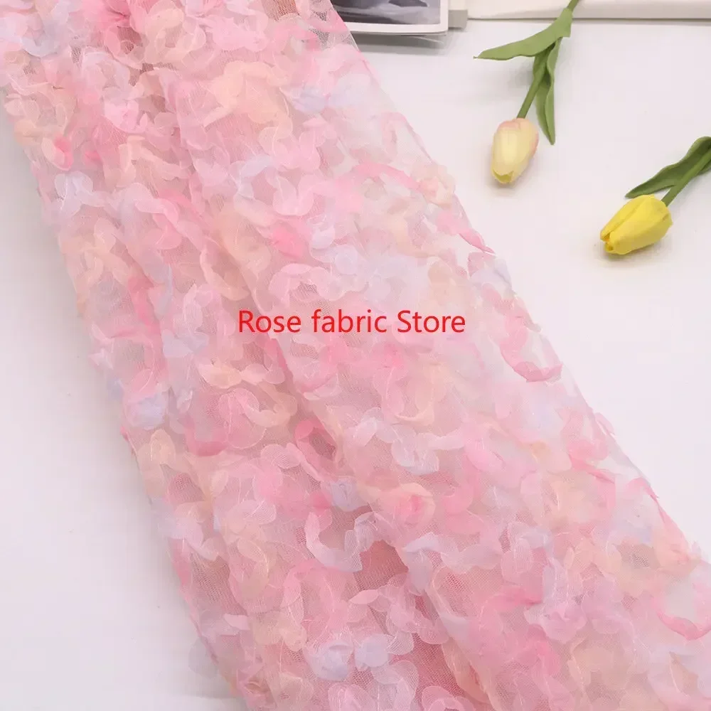 Gradient chiffon rose crochet  - Embroidery Gradient recension och pris