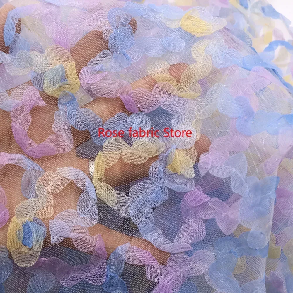 Gradient chiffon rose crochet  - Embroidery Gradient recension och pris