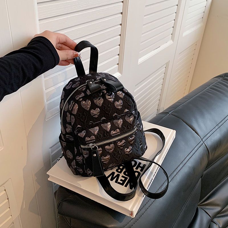 Mini Backpack for Women 2024 N - Embroidery Love recension och pris
