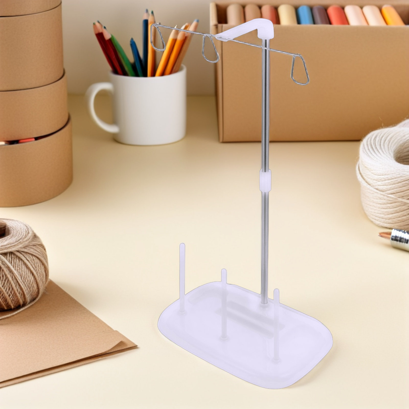 2Pcs Cone Thread Holder Stand  - Embroidery Yarn recension och pris