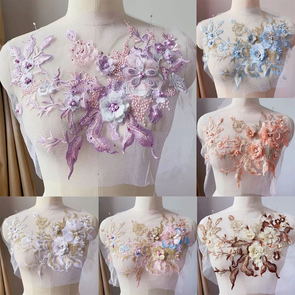Fashion Elegant Colorful Sequi - Embroidery Gradient recension och pris