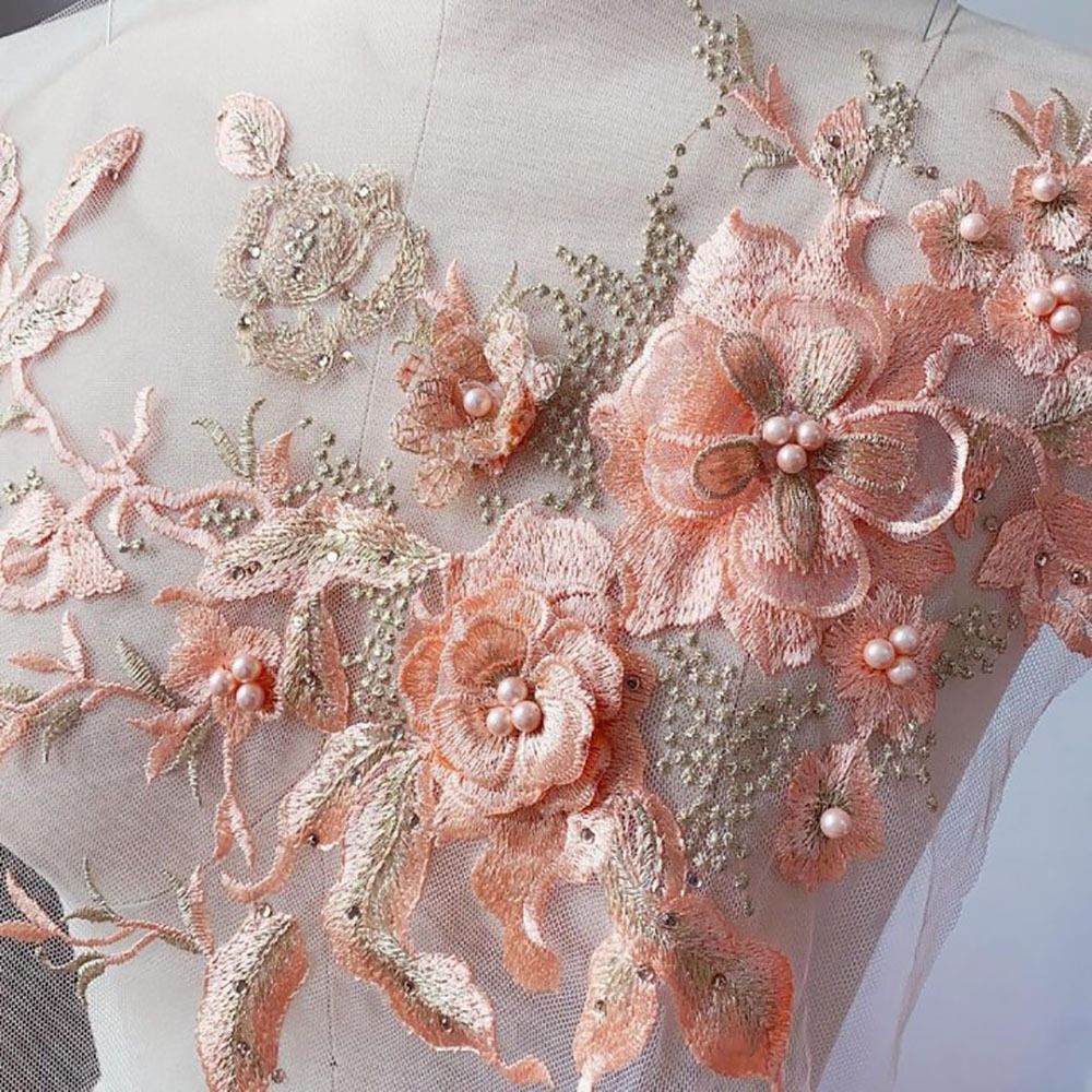 Fashion Elegant Colorful Sequi - Embroidery Gradient recension och pris