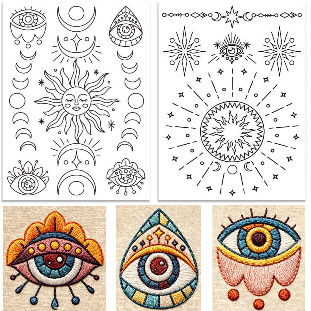 Stick And Stitch Mystical Sun  - Embroidery Meaning recension och pris