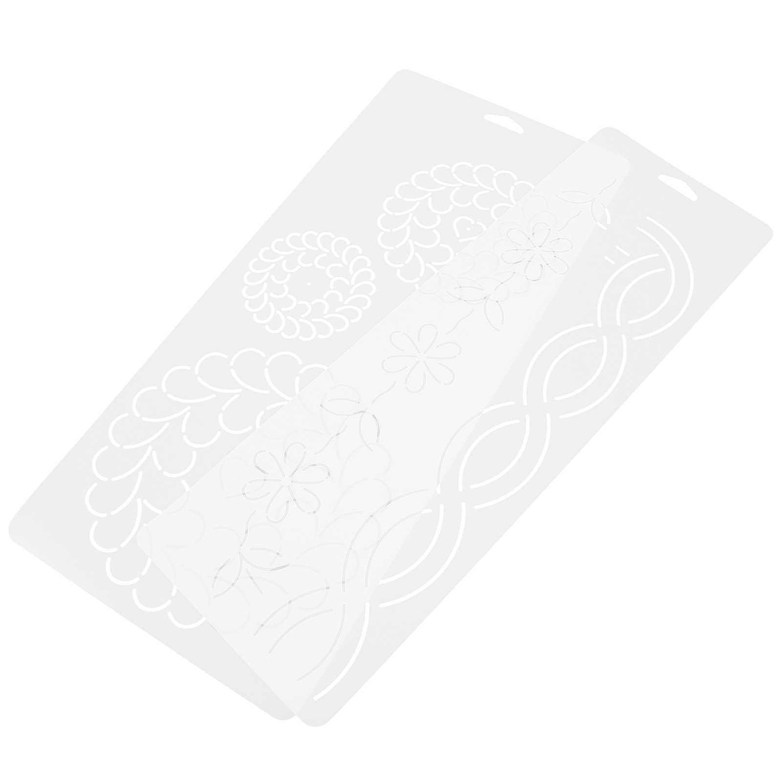 2Pcs Quilting Templates Set Tr - Embroidery Tools recension och pris