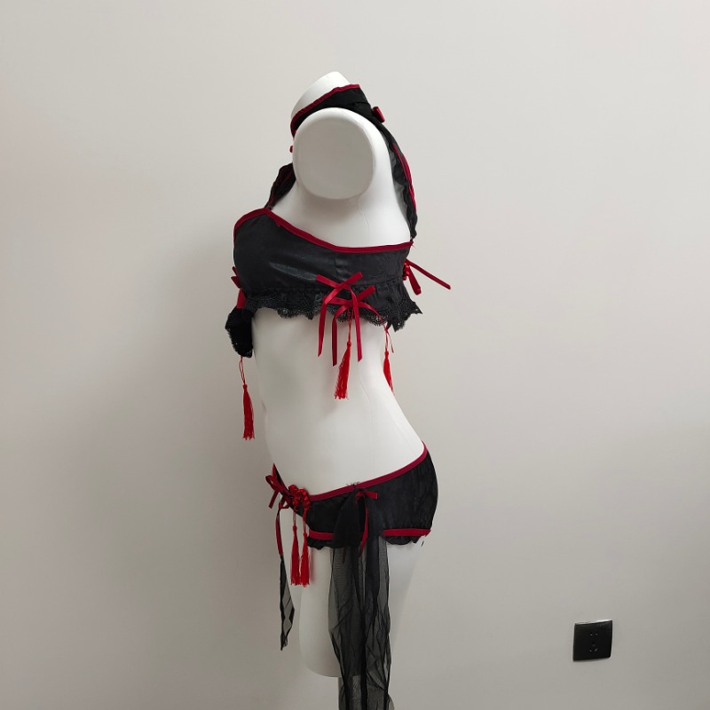 Gothic Vintage Cheongsam Linge - Embroidery Underwear recension och pris