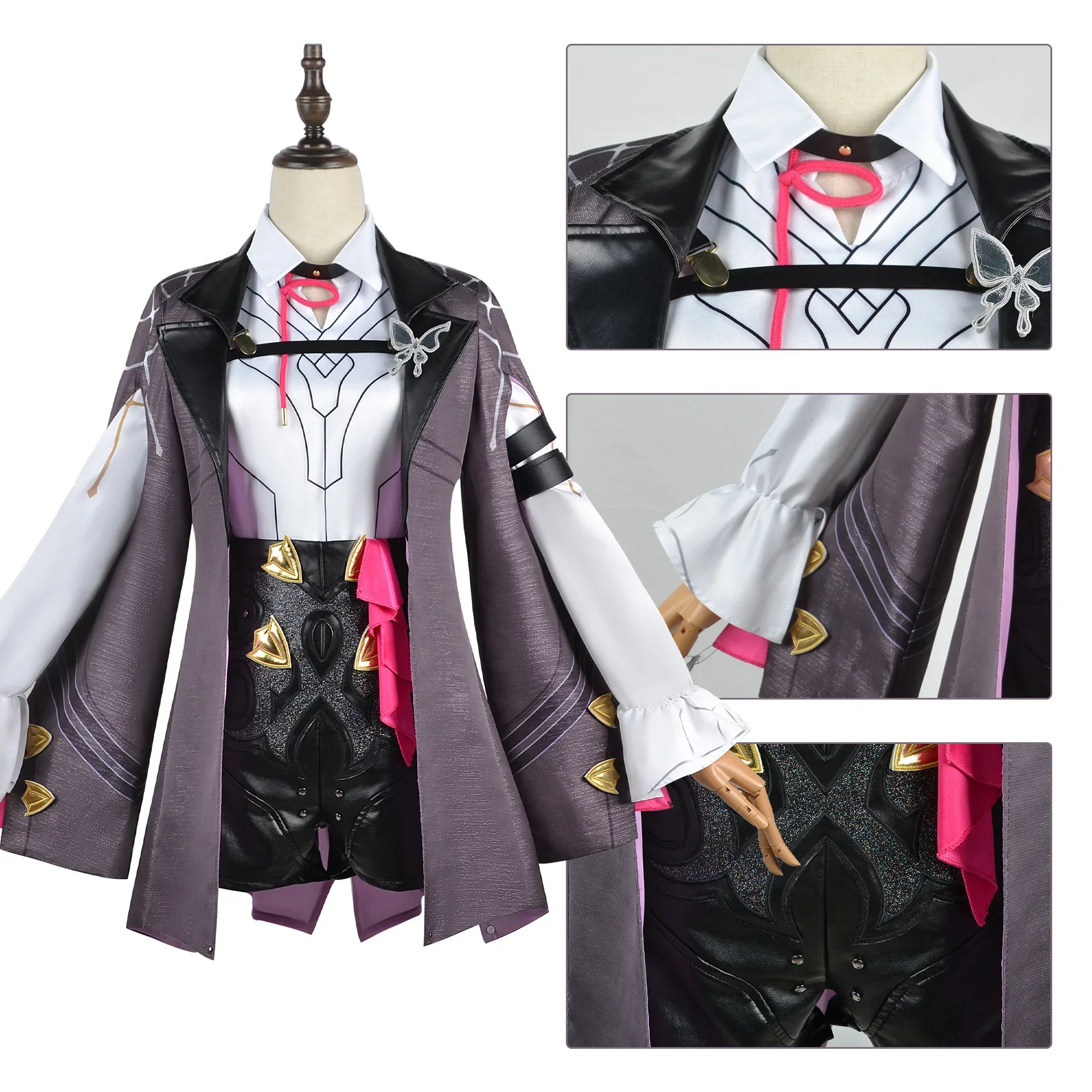 Honkai Star Rail Kafka Cosplay - Embroidery Gothic recension och pris