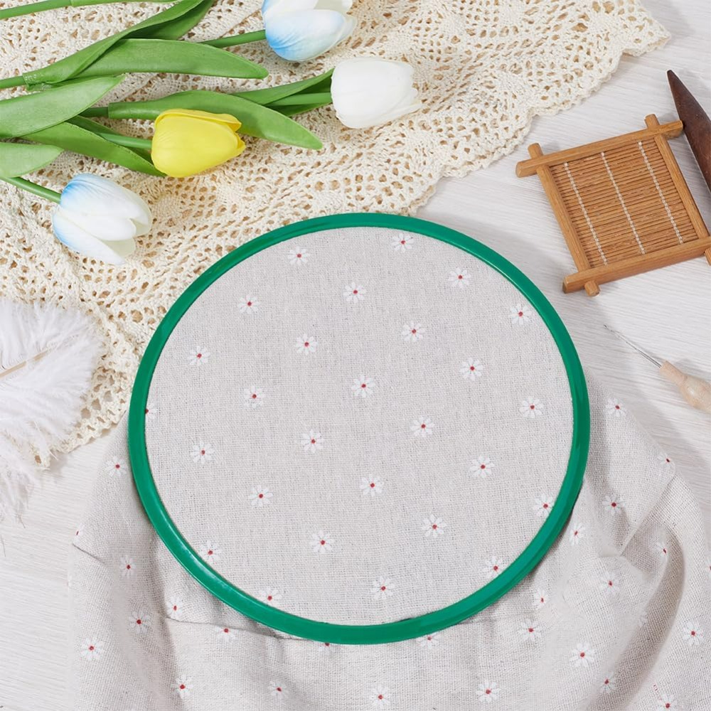 Metal Green Embroidery Hoops L - Embroidery Hoop recension och pris