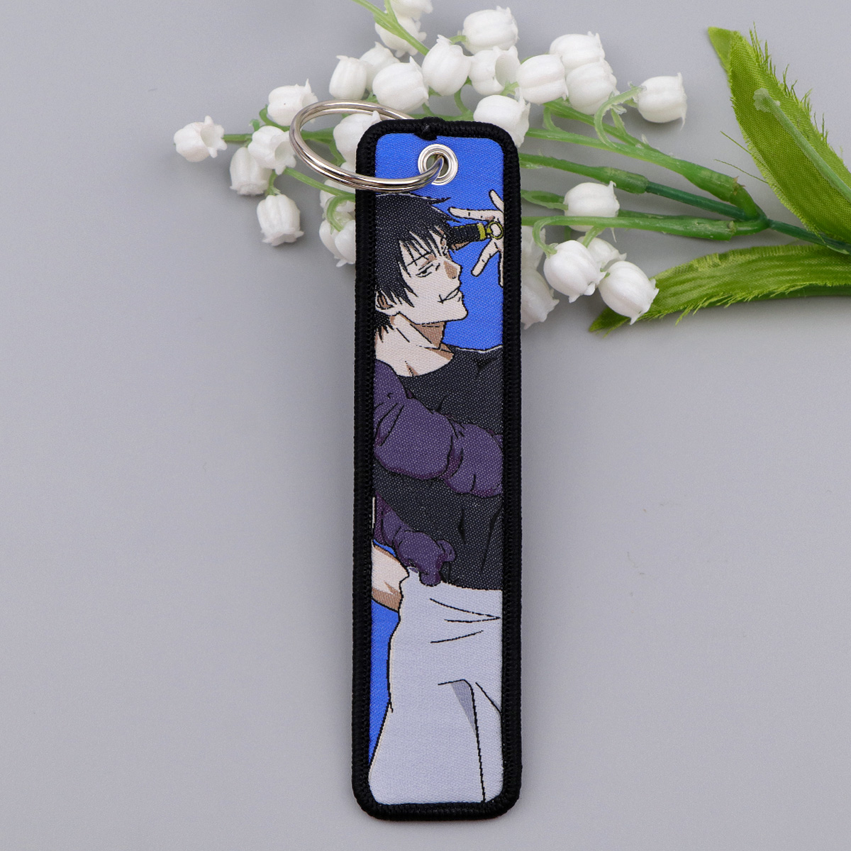 1PCS Japanese Anime Key Fobs H - Embroidery Hoop recension och pris