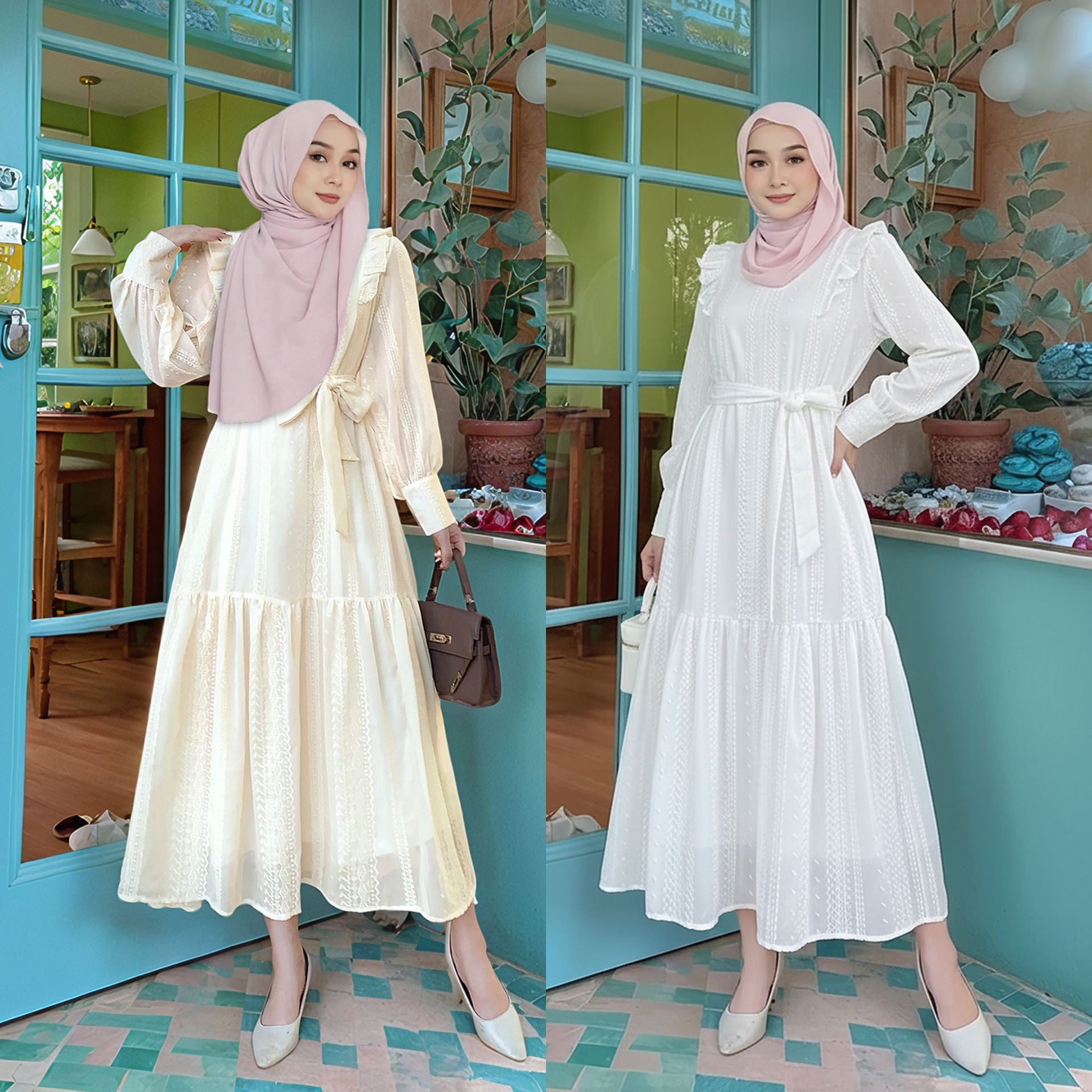 Muslim Dubai Malaysia Indonesi - Embroidery In Indonesia recension och pris