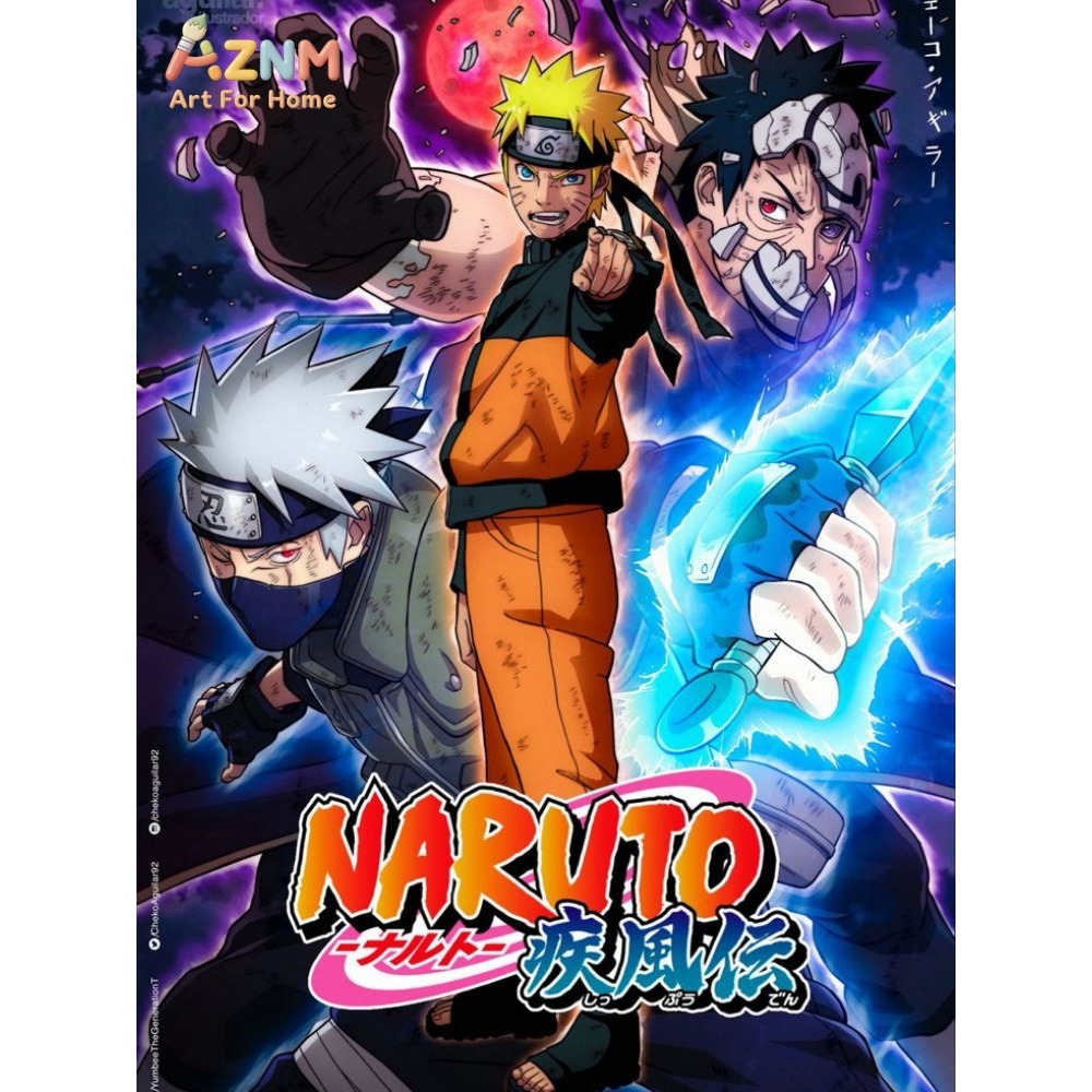 Frameless 1pc Naruto Class Sev - Embroidery Class recension och pris