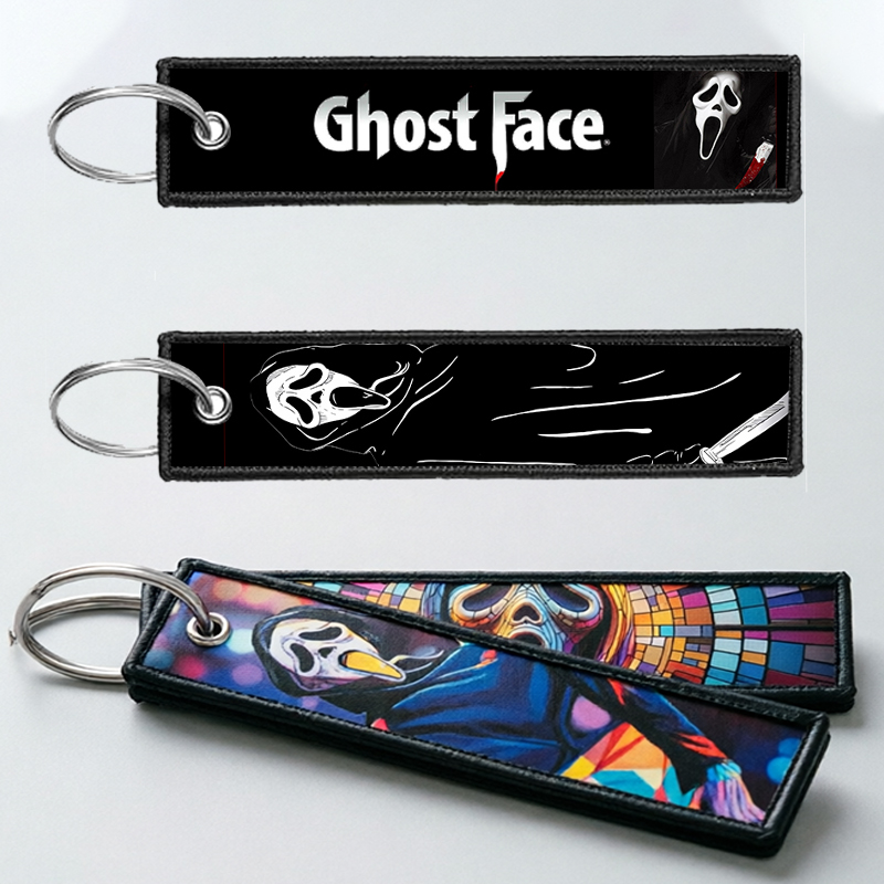 GHOST FACE Key Chain for Men W - Embroidery Hoop recension och pris
