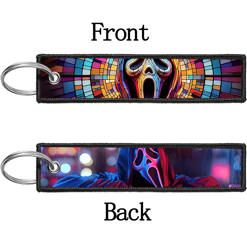 GHOST FACE Key Chain for Men W - Embroidery Hoop recension och pris