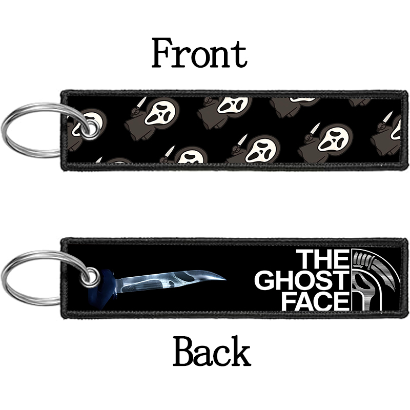 GHOST FACE Key Chain for Men W - Embroidery Hoop recension och pris