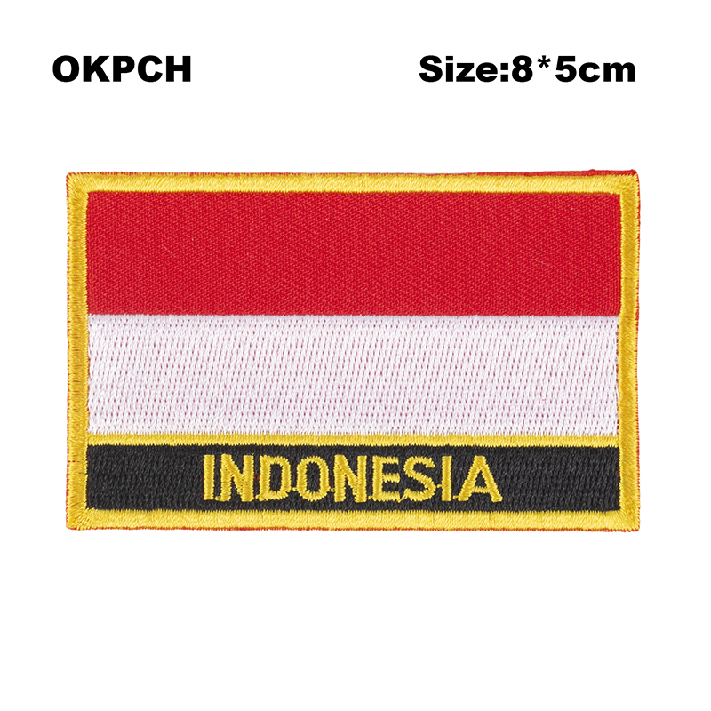 Indonesia  Flag Embroidery Pat - Embroidery In Indonesia recension och pris