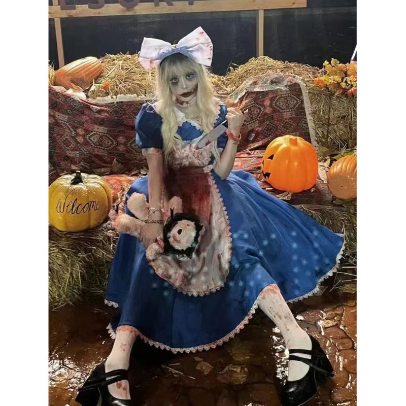 Original Dress Set Halloween L - Embroidery Dress recension och pris