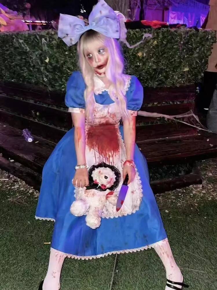 Original Dress Set Halloween L - Embroidery Dress recension och pris