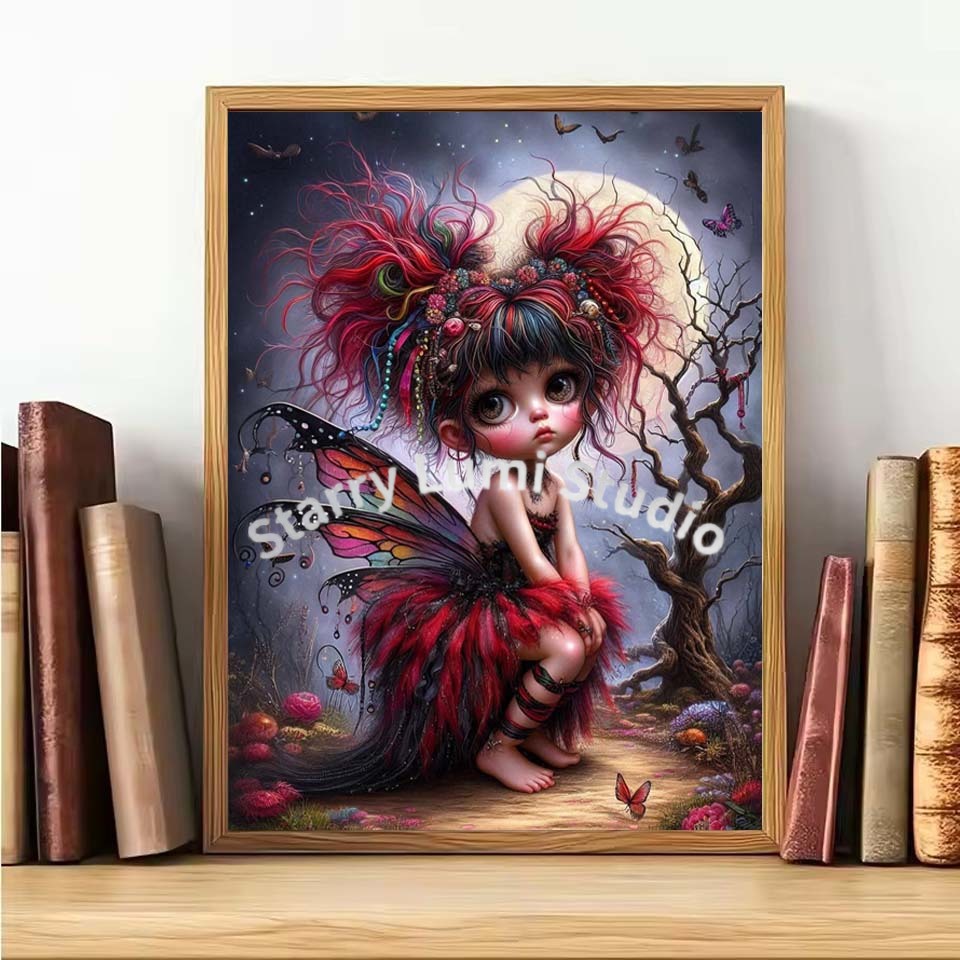 5D Diamond Painting Kit Gothic - Embroidery Gothic recension och pris