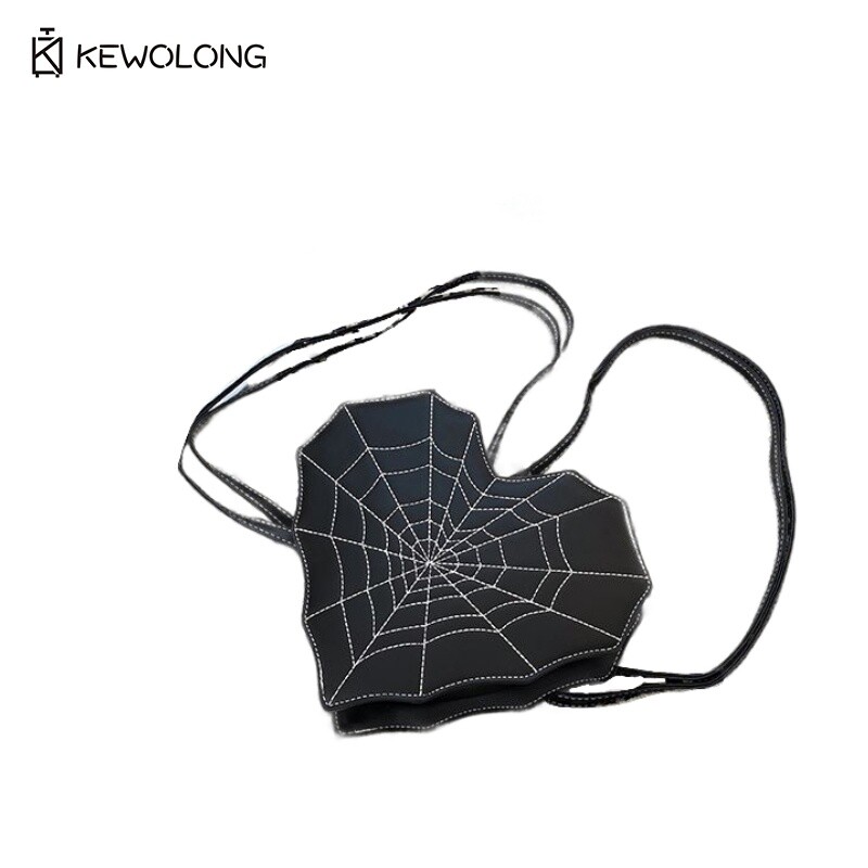 Gothic Bat Shape Shoulder Bag  - Embroidery Gothic recension och pris