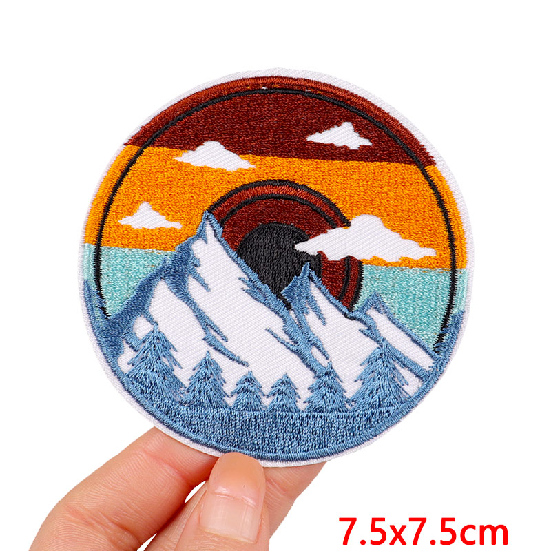Camping/Adventure Patch Iron O - Embroidery Converse recension och pris