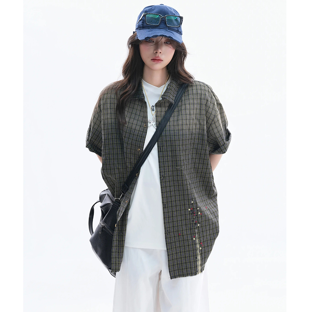 Women's Blouses and Shirts Vin - Embroidery Gradient recension och pris