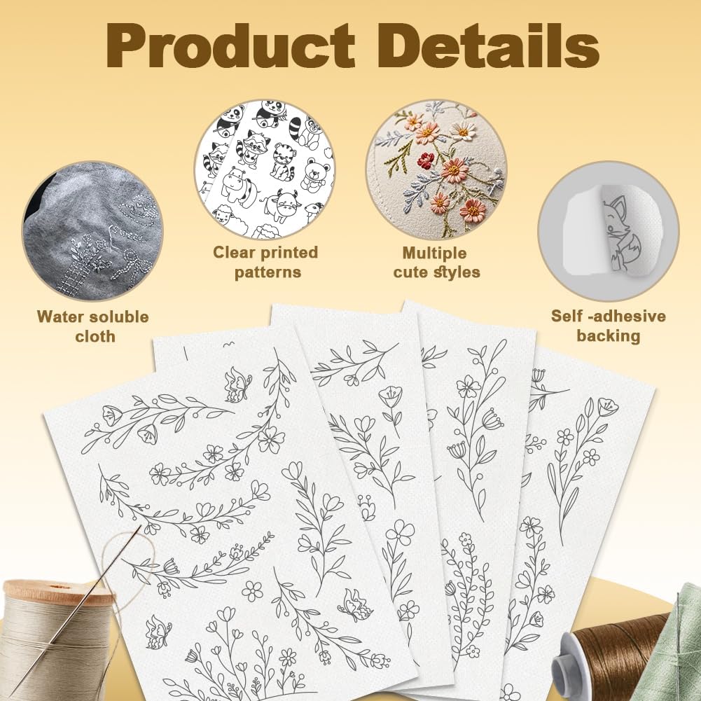 Water Soluble Embroidery Stabi - Embroidery Meaning recension och pris