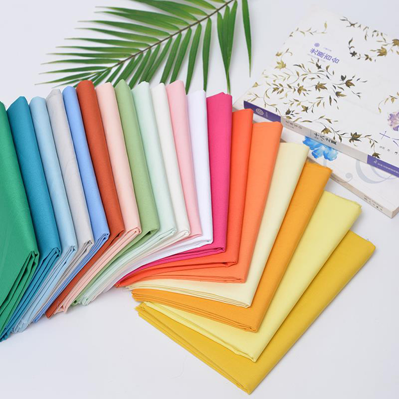 Cotton Poplin Fabric Solid Col - Linen Fabric Natural recension och pris
