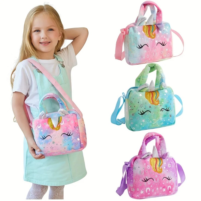 Sweet Unicorn Handbags For Gir - Embroidery Love recension och pris