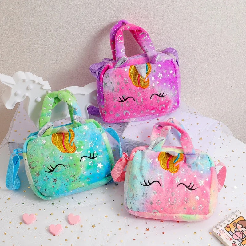 Sweet Unicorn Handbags For Gir - Embroidery Love recension och pris