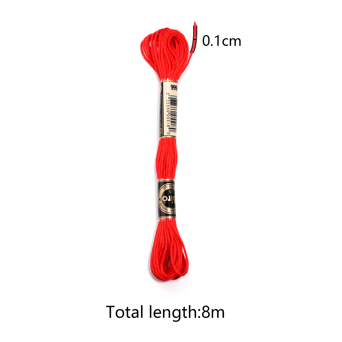6Pcs/Lot Multicolor Polyester  - Embroidery Tools recension och pris