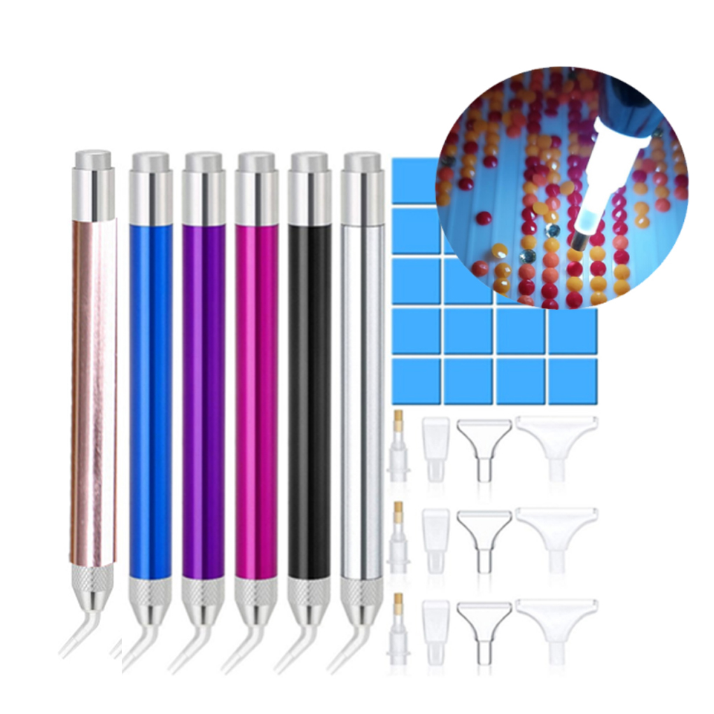 Crystal Painting Pen Set Porta - Embroidery Painting recension och pris