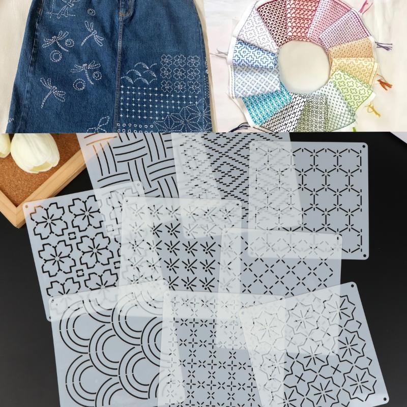9/32Pcs Sashiko Embroidery Tem - Embroidery Tools recension och pris