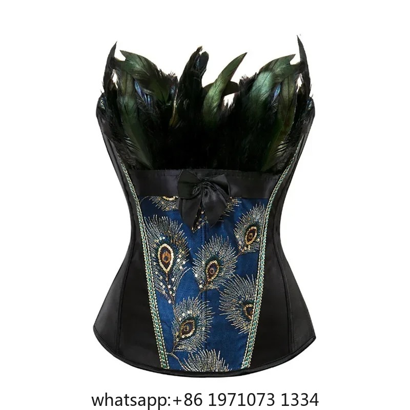 Caudatus Corsets and Bustiers  - Embroidery Gothic recension och pris