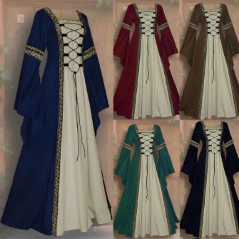 Vintage European Noble Costume - Embroidery Dress recension och pris
