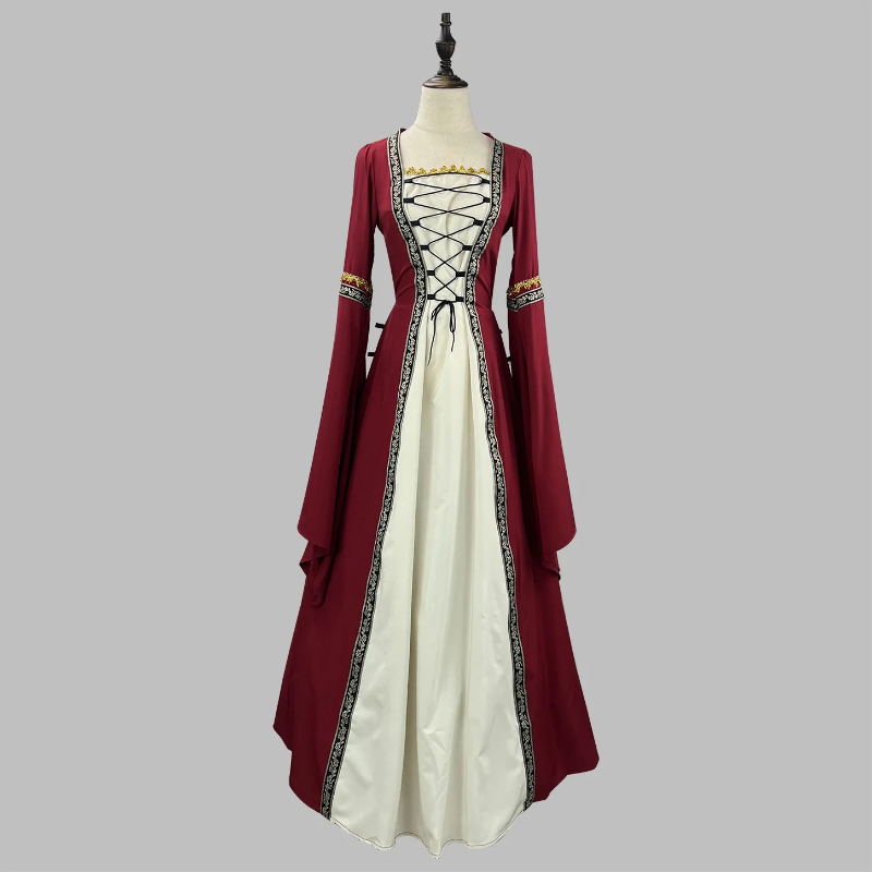 Vintage European Noble Costume - Embroidery Dress recension och pris
