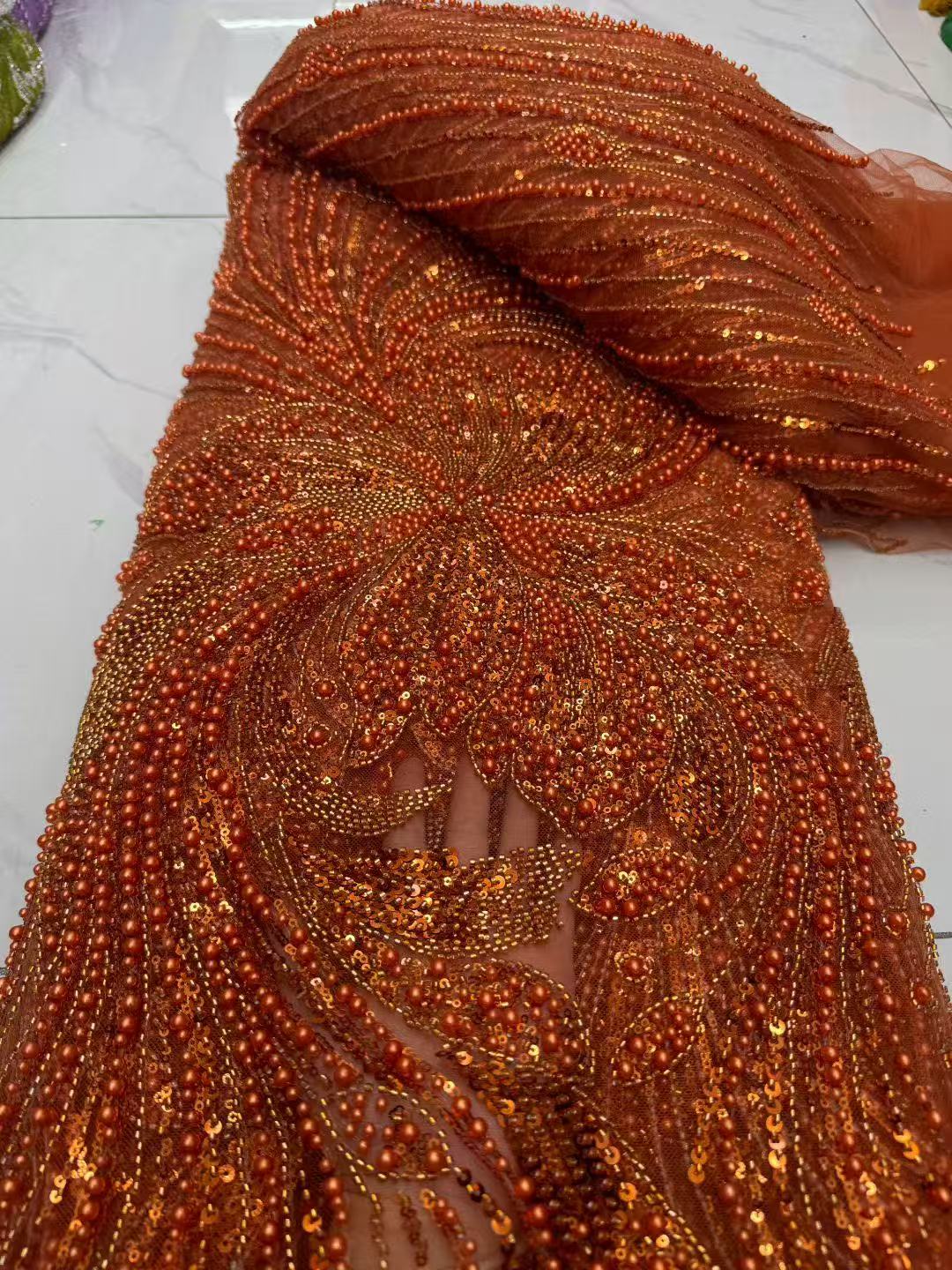 2026 African Sequins Beaded La - Embroidery Gradient recension och pris
