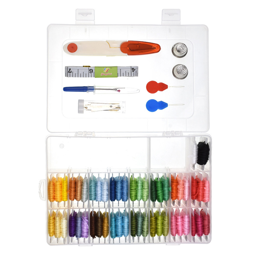 50 Assorted Embroidery Kit wit - Embroidery Tools recension och pris
